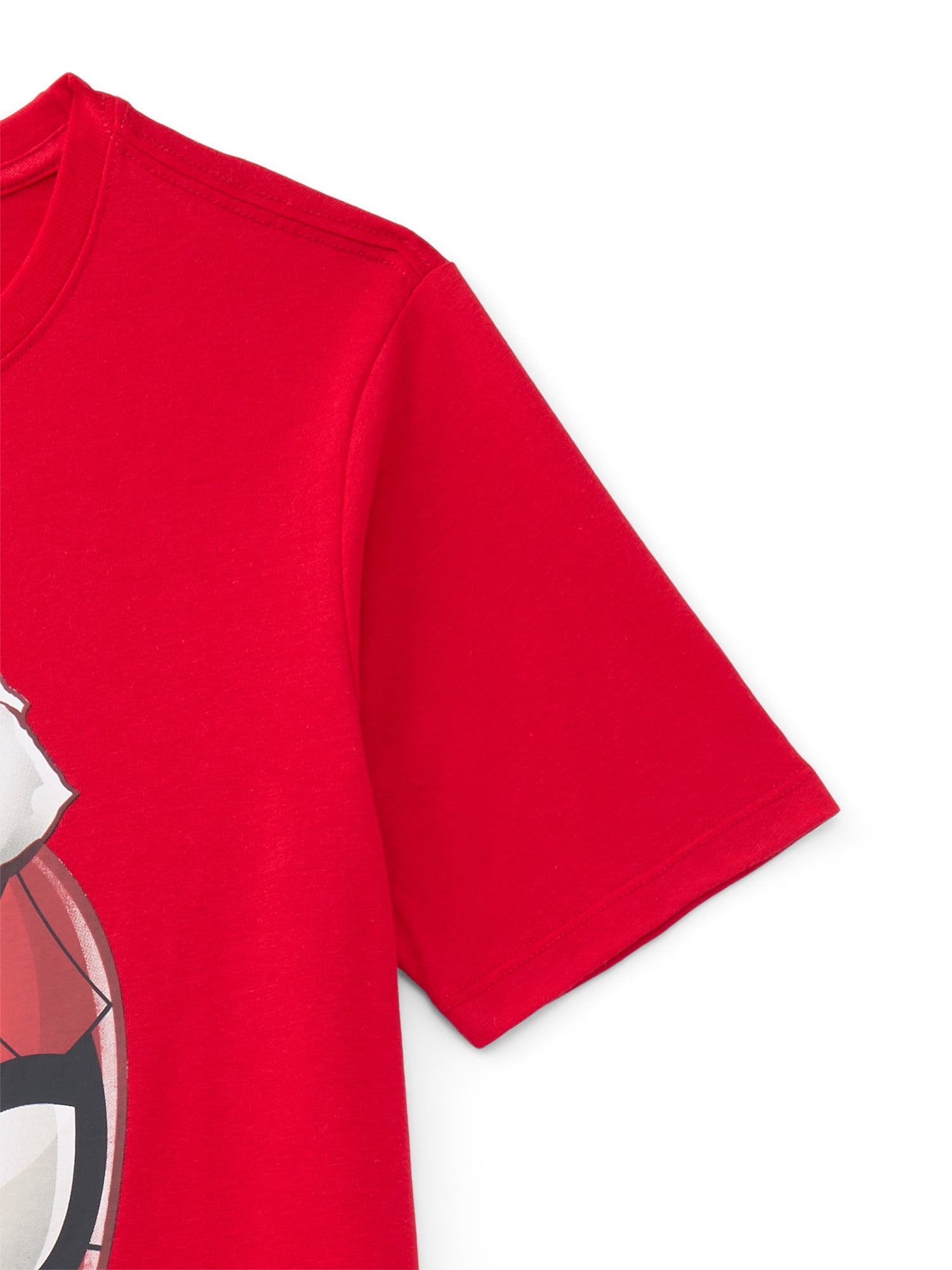 Spider-Man, Boys' & Big Boys' Graphic Christmas Tee, Santa Spidey, Sizes 4-18