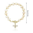 thumbnail image 4 of Xihbxyly Pulsera de Perlas, Elegante Diseño de Cuentas de Cristal, Cristales Morados Naturales Duraderos, Apta para Pieles Sensibles, Regalo Perfecto para Seres Queridos, Ocasiones Especiales, Estilo, 4 of 7
