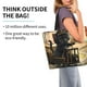 thumbnail image 2 of Disketp Adorable Kitten On Mini Train Bolsa Tote Estampada para Mujer, Bolso de Hombro y de Mano para Compras y Viajes, 2 of 8