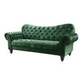 thumbnail image 1 of Acme Furniture Sofa, Green Velvet, 1 of 2