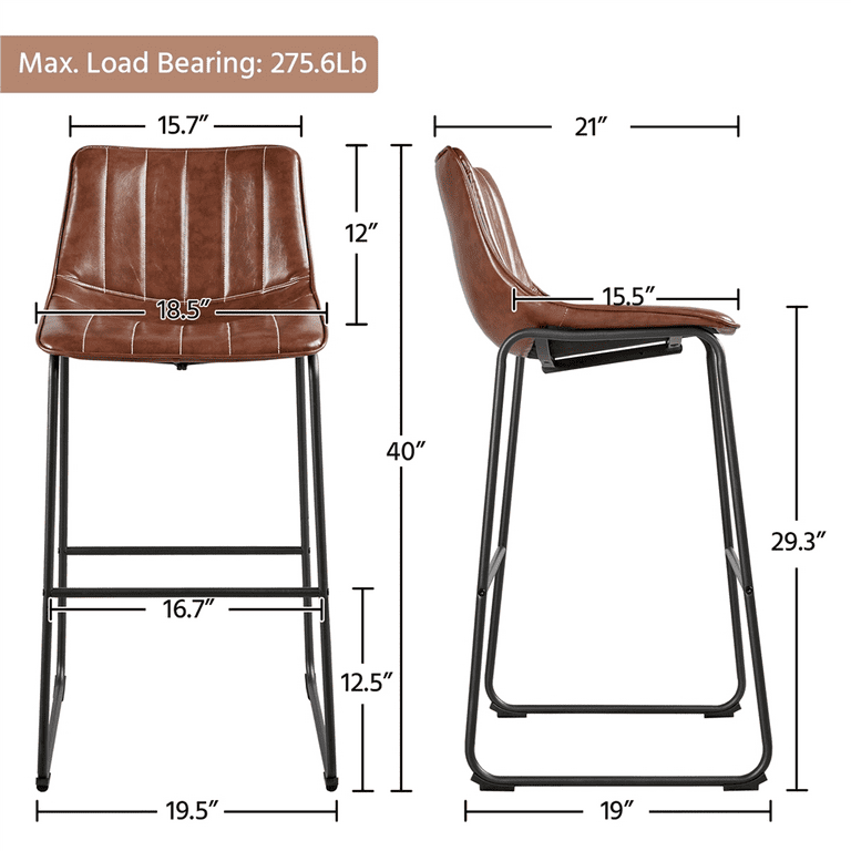 Walmart leather bar stools clearance