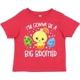 thumbnail image 3 of Inktastic Easter I'm Gonna Be a Big Brother with Green and Blue Eggs Boys Toddler T-Shirt, 3 of 5
