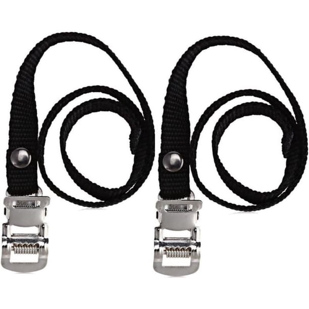 1 par de correas para pedales de bicicleta, correas universales de repuesto para pedales de bicicleta o bicicleta estática