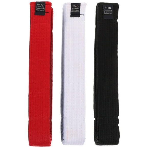 3Pcs Karate Belts Replacement Waistbands Taekwondo Belts Multi-function Karate Belts