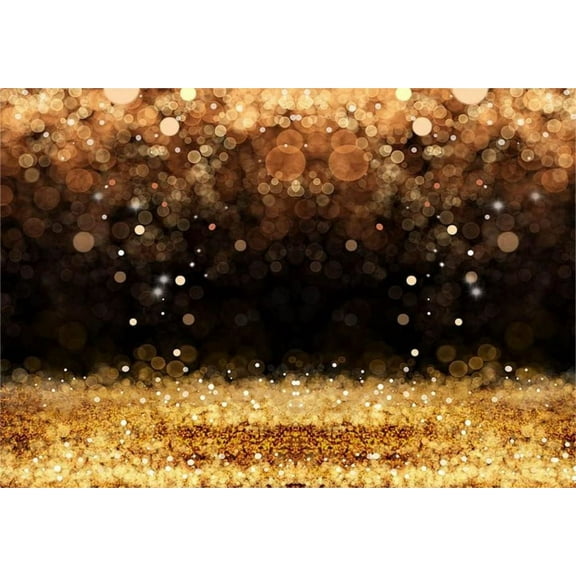 Golden Particles Speckle Dreamy Backdrop Fantasy Dreamlike Photography Background Festive Holiday Party ration Booth Props