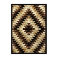 thumbnail image 2 of Flash Furniture Teagan Rectangular Southwestern Black, Beige, Brown Area Rug, 6' x 9', 2 of 5