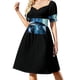 thumbnail image 1 of Enterprise A - Where Silence Has Lease Vestido de manga corta vestido de cumpleaños para mujer Vestido de mujer dama de honor mujer, 1 of 7