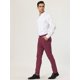 thumbnail image 4 of INSPIRE CHIC Vestidocuadros pahombre Pantalones de negocioscuadros ajustados con bolsillos rojo XL, 4 of 6