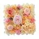 thumbnail image 5 of Panel de pared de flores perfecl, telón de fondo de rosas, bricolaje, seda, 13,78 pulgadas x 13,78 pulgadas, 5 of 8