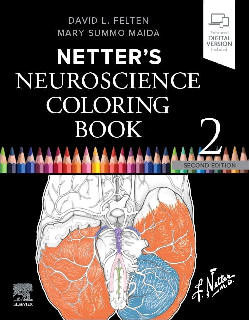 Netter's Anatomy Coloring Book, (Paperback) - Walmart.com