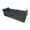 Black, variant on deevoka Storage Basket Countertop Cabinet Organizer Bin for Makeup Pastries Sundries Black