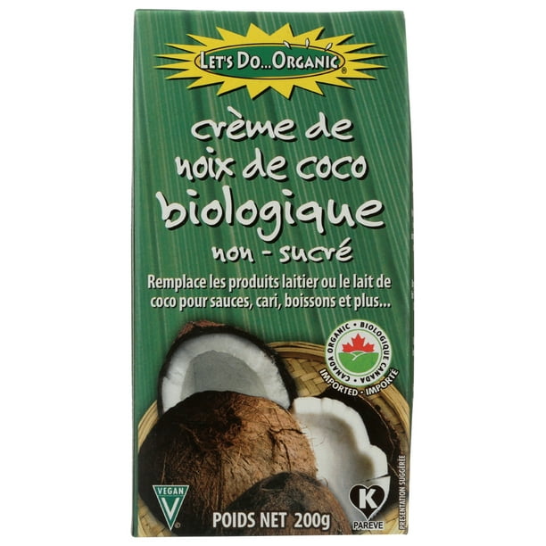 Let'S Do Organics Organic Creamed Coconut, 7 Oz