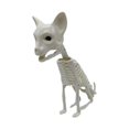 thumbnail image 4 of Figura de esqueleto de animal de Halloween, adorno de escritorio creativo y espeluznante, decoración para el hogar Gato de algalia, 4 of 9