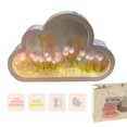 thumbnail image 1 of Cloud Mirror Tulip Lamp, Hand Craft Diy Tulips Mirror Night Light For Your Mom Girlfriend Sister Gift -, 1 of 5