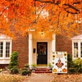 thumbnail image 6 of Thanksgiving Fall Yard Flags Happy Thanskgiving Cute Pumpkins Double-Side Yard Flags, 28x40in Versatile Turkey Cartoon Garden Flag Decoration for Garden Lawn House Balcony Porch, 6 of 6