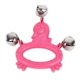thumbnail image 2 of Hand Jingle Bell, Rattle Jingle Bell Pretty Sounds Bell Shaker Percussion Instrument Portable Musical Rhythm Toy for Playing Party Performance Karaoke Accompany, 2 of 7