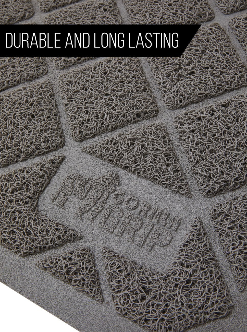 The Original Ribbed Foam Litter Mat - Black & White Geometric –  cocktailsandmeows