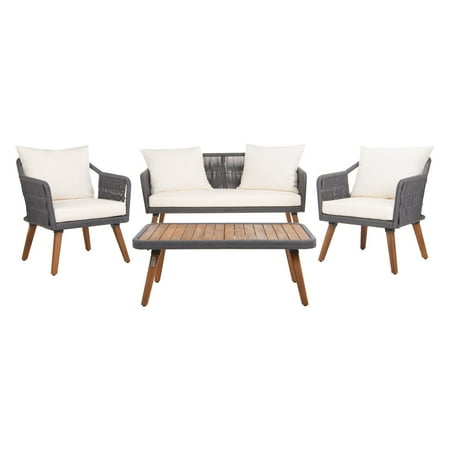 Safavieh Raldin Rope 4 Piece Patio Conversation Set ... Safavieh Raldin Rope 4 Piece Patio Conversation Set ... on Safavieh Raldin id=39883