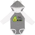 thumbnail image 3 of Inktastic Tía's Little Avocado with Cute Baby Avocado Boys or Girls Long Sleeve Baby Bodysuit, 3 of 5