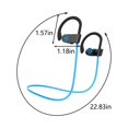 thumbnail image 3 of Cheap gifts Open Ear Headphones, 35 Hours Playtime True Wireless Open Ear Earbuds with Ear Hooks, Air Conduction Headphones, Bluetooth 5.3, Clear Calls, IPX6 Waterproof Wireless Earphones, 3 of 7