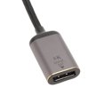 thumbnail image 3 of Adaptador USB C a DisplayPort aleación de aluminio USB C macho a DP hembra 8K 30Hz 4K 144Hz HDR convertidor USB C a DP, 3 of 8