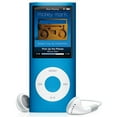 thumbnail image 1 of Apple iPod Nano 4th Generation 8GB Blue, Acceptable Condition in Plain White Box, 1 of 2