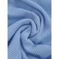 thumbnail image 3 of TheFound Women Skinny Crop Top Solid Color Short Sleeve Round Collar T-shirt, 3 of 6
