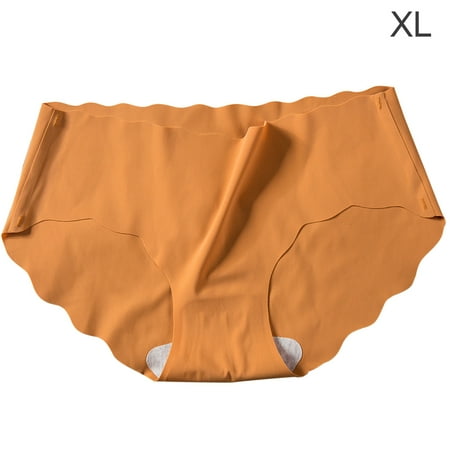 

ABIDE Women Underwear Seamless Low Waist Briefs Color Solid Panties