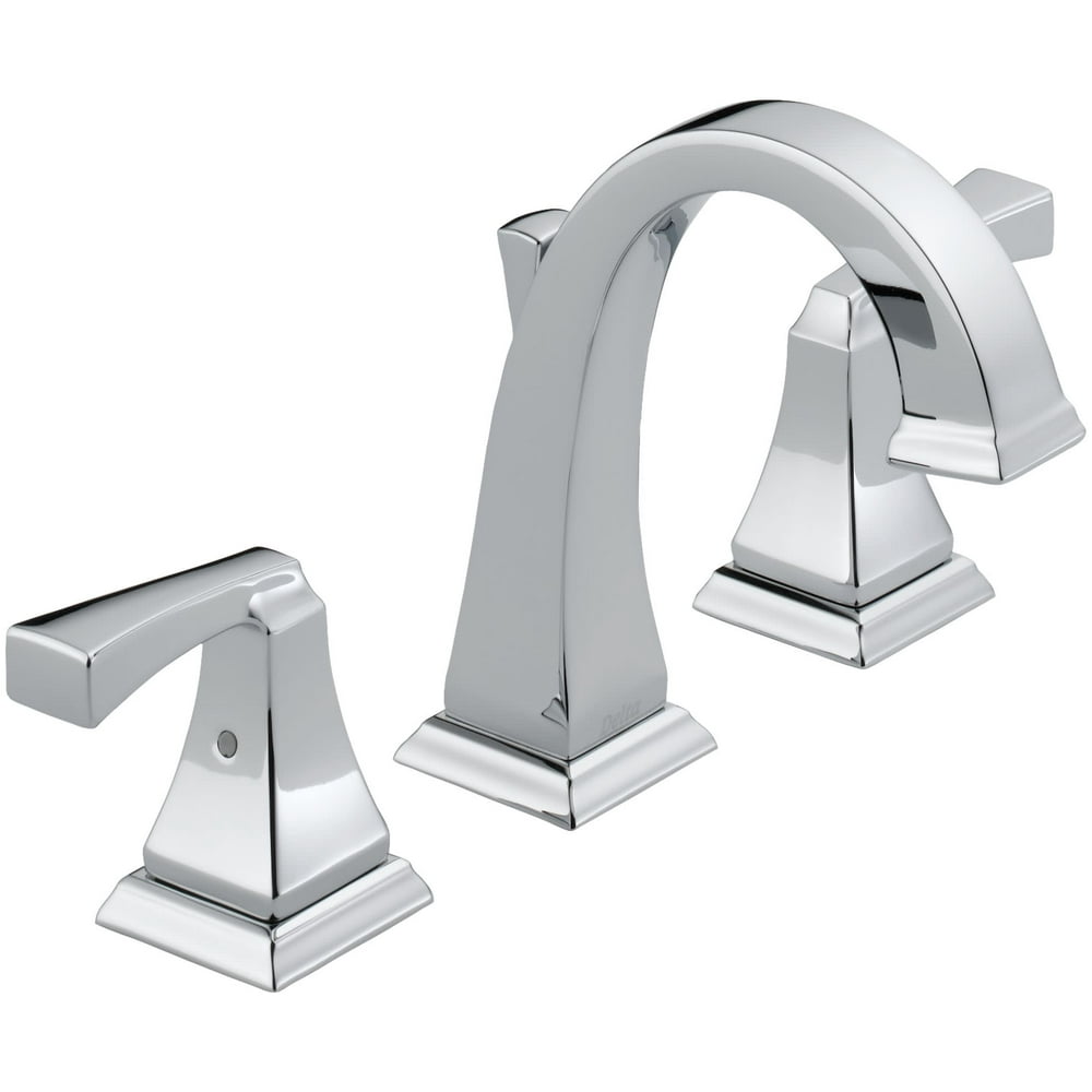 Delta 3551MpuDst Dryden 1.2 GPM Widespread Bathroom Faucet Walmart