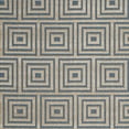 thumbnail image 3 of SAFAVIEH Cottage Laraine Geometric Indoor/Outdoor Area Rug Light Blue/Cream, 4' x 6', 3 of 4