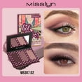 thumbnail image 2 of Misslyn I'm Hot 3 Colors Eyeshadow Palette Makeup, Blendable Matte Glitter Eyes Look Long-Lasting Waterproof Cream Makeup Palette, 2 of 6