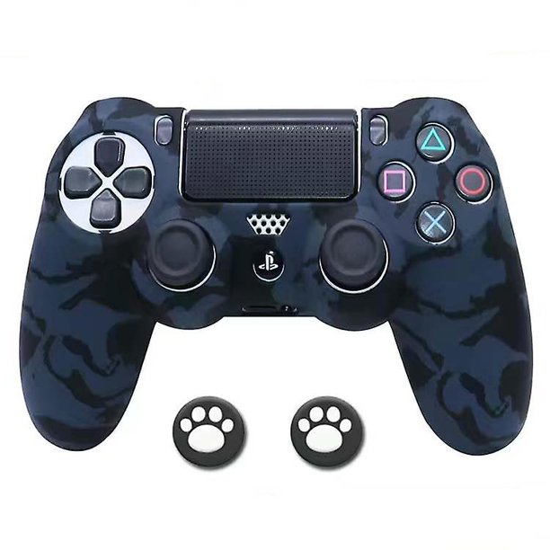 Controlador de silicona Skin Grip Case Anti Slip Cover Protector para Sony Ps4