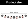 thumbnail image 3 of Colorful Christmas Felt Banners Easy Installation Fireplaces Window Decoration Lasting Festival Atmospheres, 3 of 8