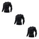 thumbnail image 5 of Guardurnaity Ropa interior térmica para hombre, medias de secado rápido, capas base para esquiar en invierno, ropa deportiva de manga larga para Type1 NO1, 5 of 6