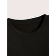 thumbnail image 3 of [1 Pce T-Shirt à Imprimé Graphique] 1 Pce T-Shirt Graphique Hellstar, T-Shirt en Coton à Col Rond Décontracté, Haut Ample en Tricot d'Été avec Imprimé Géométrique, Longueur Régulière - Mode Femme, 3 of 6