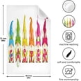 thumbnail image 3 of Dreamtimes Easter Gnome Kitchen Dish Towel 1 Pack, Soft Absorbent Dishcloths Reusable Hand Towel Washable Tea Towels for Home Kitchen Bar Table Decor, 28 x 18 Inch, 3 of 7