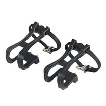 Bike Pedals with Clips, Bike Toe Clips Replacement Parts Pedal For Exercise Bike, Bike Bicycles