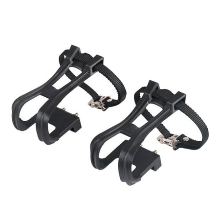Bike Pedals with Clips, Bike Toe Clips Replacement Parts Pedal For Exercise Bike, Bike Bicycles