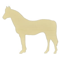 50 Pcs 3-3/4" Horse shape is a fun way to show your love of horses. Personalize or decorate for any equestrian event, from birthday parties to rodeos.