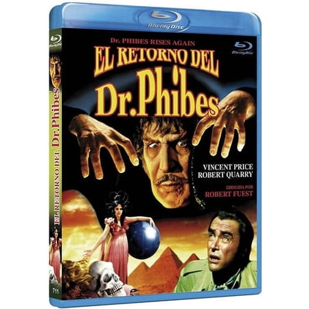 Dr. Phibes Rises Again [ Blu-Ray Reg.A/B/C Import - Spain ]
