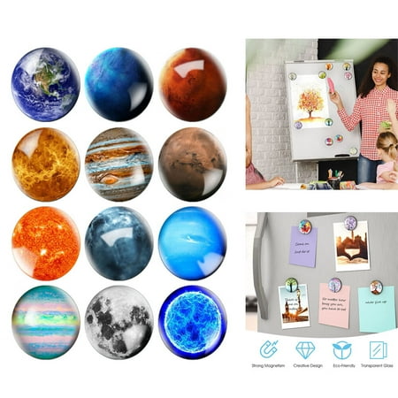 Wukong Aimants Tableau Magnétique, 12x16mm | 12 Pièces Aimant Néodyme