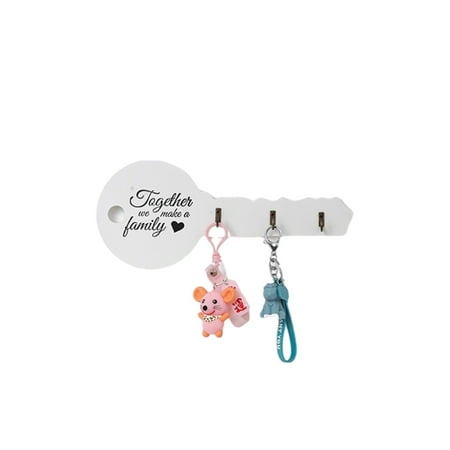 

Seroniy Wall Mounted Metal Key Holder Organizer for House Living Room Entrance Key Hang Hooks Rack