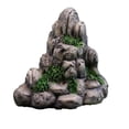 thumbnail image 3 of Adornos de acuario con vista a la montaña, resina en forma de paisaje, decoraciones clásicas para pecera, 2 uds., 3 of 5