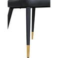 thumbnail image 4 of Pemberly Row Contemporary Vegan Leather Dining Chair in Black, 4 of 5