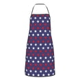 thumbnail image 1 of XMXY Chef Aprons with Pockets for Women Men, Usa America Stars Waterproof Cooking Kitchen Aprons, 28.3 x 20.4 inches, 1 of 8