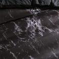 thumbnail image 2 of HAHDAXIA Super Soft Polyester Duvet Cover Set Rock Pattern Printed Pillowcase Bedding Set (Black, Single), 2 of 6