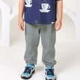 thumbnail image 2 of Sweatpants Boys Athletic Pants with Pockets Adjustable Drawstring Kids Uniforms for Boys Back To School Clothes for Boys Kid 6-7 Years Boys Pants, 2 of 6