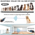 thumbnail image 4 of Shock Collars For Dogs With Remote Dog Vibraration Collar Waterproof Rechargeable Dog Collar With 2600Ft Remote Dog Collar With Vibration Beep Sound LED Light Shock Modes 0-99 Levels For Dog Training, 4 of 7
