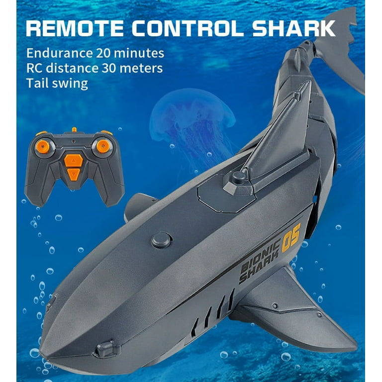  2.4G Remote Control Shark Toy 1:18 Scale High