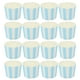 thumbnail image 4 of 50 piezas de rayas azules y blancas Copa de papel envoltorios para hornear taza de envasado para hornear tazas resistentes al calor, 4 of 6